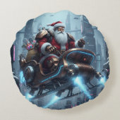 Holiday Throw Pillow ラウンドクッション (裏面)