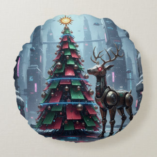 Holiday Throw Pillow ラウンドクッション