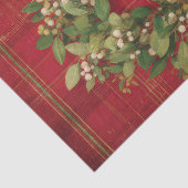 Holiday Tissue Paper with Wreath Design 薄葉紙 (詳細)