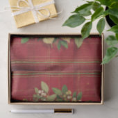 Holiday Tissue Paper with Wreath Design 薄葉紙 (ギフト)
