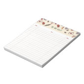 Holiday To-Do List Notepad ノートパッド (回転)