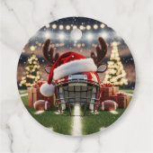 Holiday Touchdown– Festive Football wrapping  フェイバータグ (裏面)