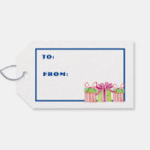 Holiday Train With Gifts ギフトタグ (裏面横)