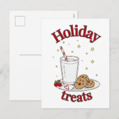 Holiday treats シーズンポストカード (正面/裏面)