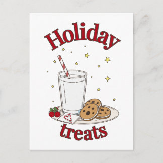 Holiday treats シーズンポストカード