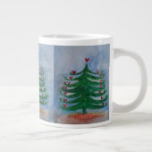 Holiday Tree Ornament ジャンボコーヒーマグカップ (右)