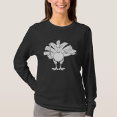 Holiday  Turkey Thanksgiving Tシャツ (正面)