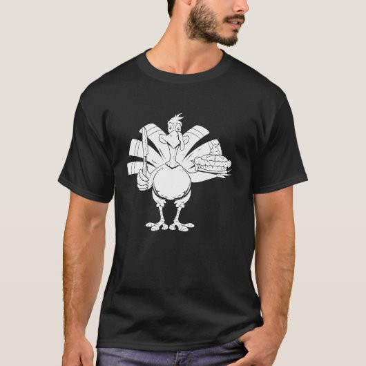 Holiday  Turkey Thanksgiving Tシャツ (正面)