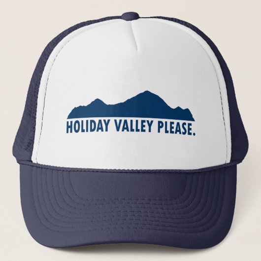 Holiday Valley Please キャップ (正面)