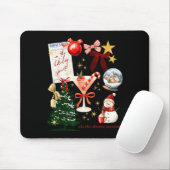 Holiday Vibes In The Holiday Srit Christmas Funny  マウスパッド (マウス)
