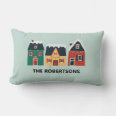 Holiday Village, Cozy Christmas Cottages ランバークッション (正面)