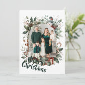 Holiday Whimsy: A Personalized Christmas Greeting シーズンカード (スタンド正面)