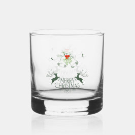 Holiday Whiskey Glass Set – Merry & Bright Barware ウイスキーグラス