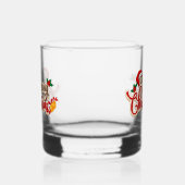 Holiday Whiskey Glass Set – Merry & Bright Barware ウイスキーグラス (左)