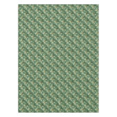 Holiday White Poinsettia テーブルクロス (正面)