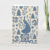 Holiday & Winter Mahjong Toile Cards カード (裏面)