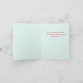 Holiday Wishesグリーティングカード シーズンカード (内部)