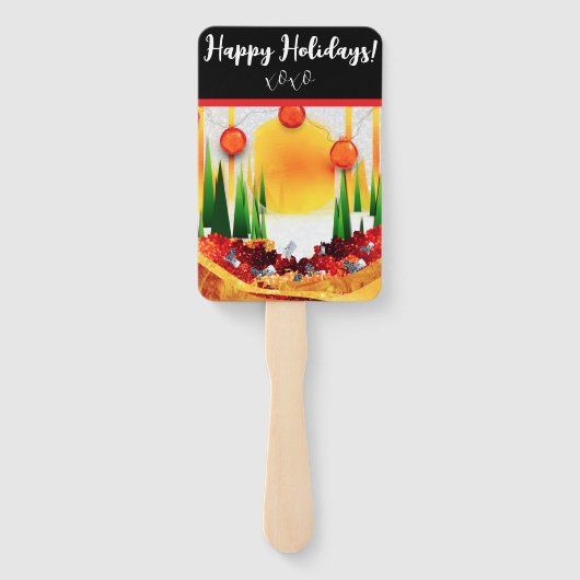 Holiday within the Pines! ハンドファン (裏面)