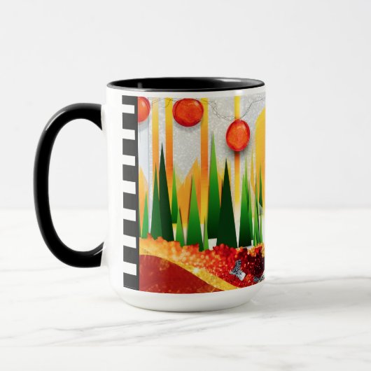 Holiday within the Pines! マグカップ (左)