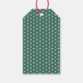 Holiday Wrapping ASANOHA Japanese Kimono pattern  ギフトタグ (裏面)