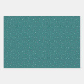 Holiday Wrapping Paper Set – Hearts & Flowers  ラッピングペーパーシート (正面3)