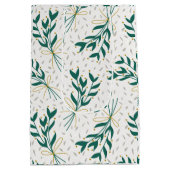 Holiday Wrapping Paper Sheets ミディアムペーパーバッグ (裏面)