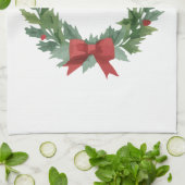 Holiday Wreath by Author Sommer Hamilton  キッチンタオル (折り畳み)