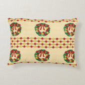 Holiday Wreath Knit アクセントクッション (裏面)