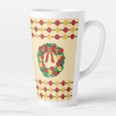 Holiday Wreath Knit カフェラテマグ (右)