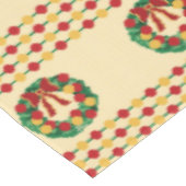 Holiday Wreath Knit テーブルクロス (アングル)