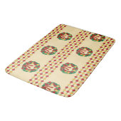 Holiday Wreath Knit バスマット (アングル)