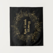 Holiday's 結婚 Backdrop Winter Photo Booth タペストリー (正面)