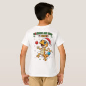 Holidays Are Here to Gecko – Cute Christmas Gecko Tシャツ (裏面フル)