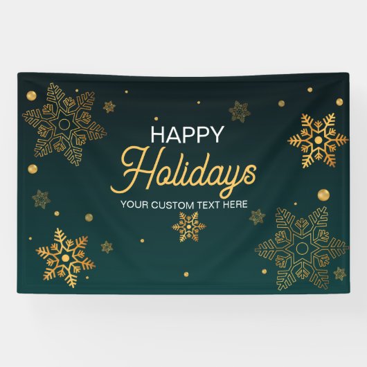 Holidays Christmas party backdrop  横断幕 (横)