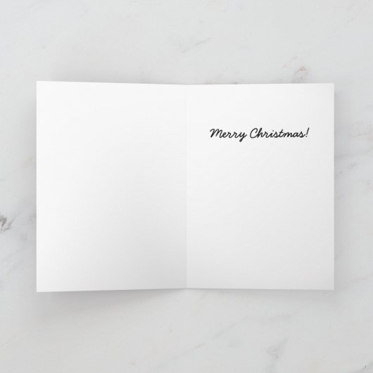 Holidays Greeting Cardの裸足 シーズンカード (内部)
