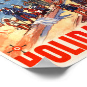 Holidays in Austria Vintage Poster 1933 ポスター (角)