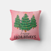 Holidays Throw Pillow クッション (正面)