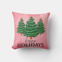 Holidays Throw Pillow