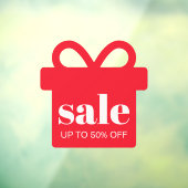 HolidaySALE売場割引率ウィンドウの固定 ウィンドウサイン (シート3)