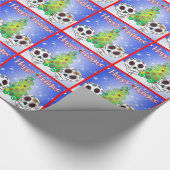 Holidazeの砂糖のスカルの包装紙 ラッピングペーパー (角)