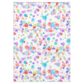 holiES - （ばちゃばちゃ）跳ねる多彩の1 + あなたのbackgr. テーブルクロス (正面)