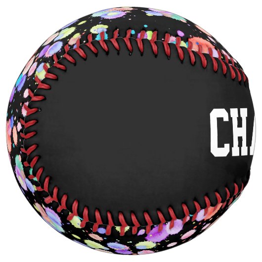 holiES -（ばちゃばちゃ）跳ねる数々のカラー1 +あなたのバックガー。 ソフトボール (正面左)