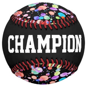 holiES -（ばちゃばちゃ）跳ねる数々のカラー1 +あなたのバックガー。 ソフトボール