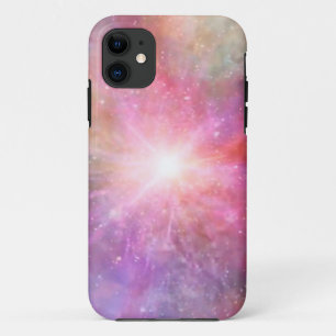holiES -カラフルの粉の雲 iPhone 11 ケース