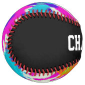 holiES – パワースパイラルろうけつ染めスタイル ソフトボール (正面左)