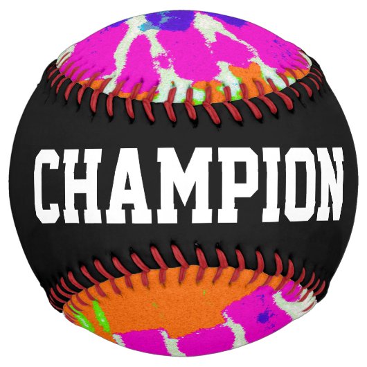 holiES – パワースパイラルろうけつ染めスタイル ソフトボール (正面)