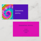 holiES – パワースパイラルろうけつ染めスタイル 名刺 (正面/裏面)