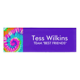 holiES – パワースパイラルろうけつ染めスタイル 名札