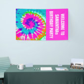 holiES – パワースパイラルろうけつ染めスタイル 横断幕 (トレードショー)