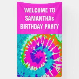 holiES – パワースパイラルろうけつ染めスタイル 横断幕